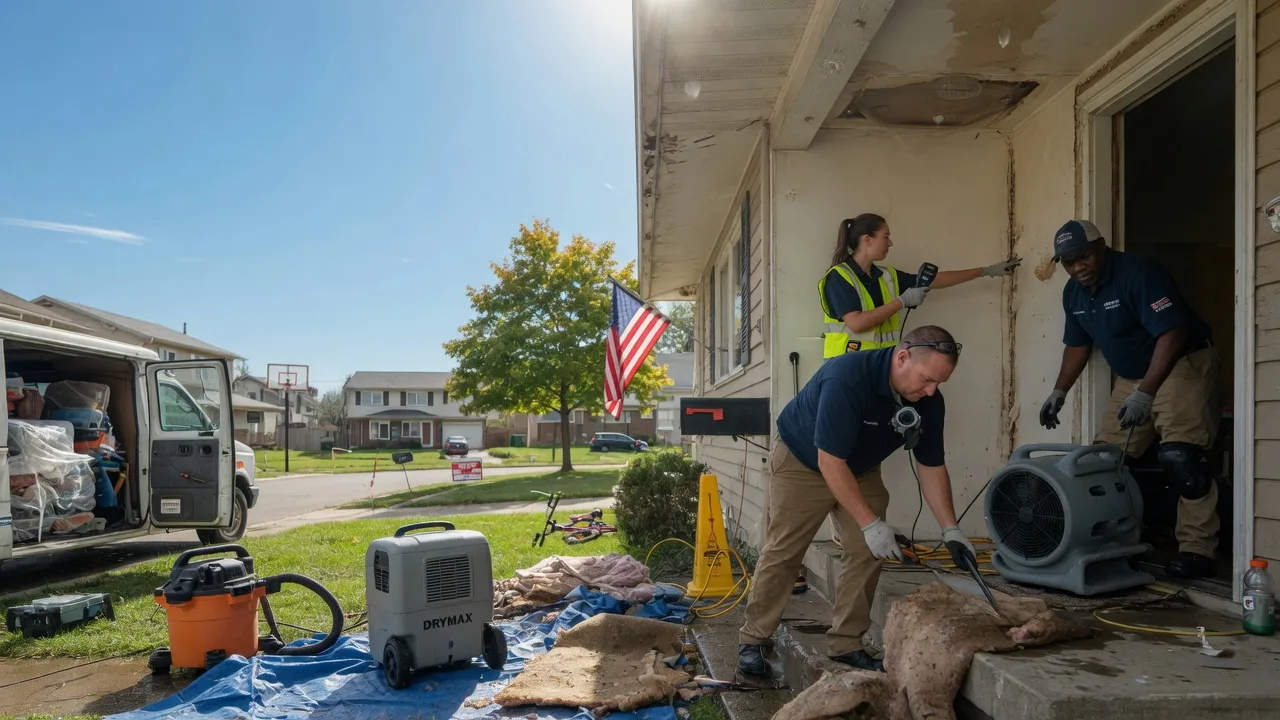 Water Damage Restoration in Jackson, MI near me